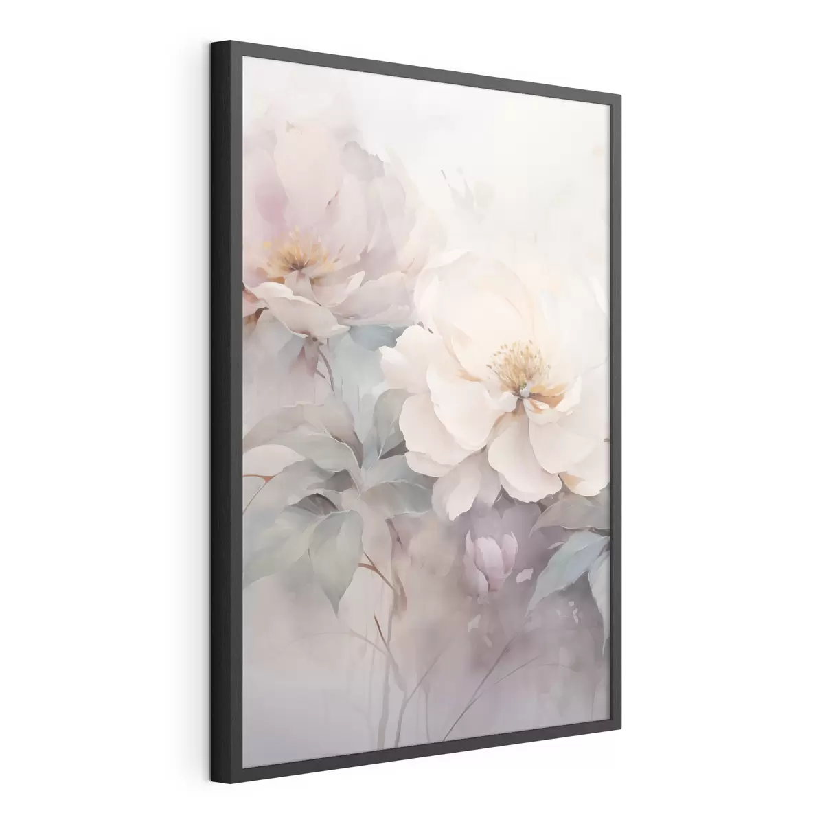 Poster Pivoines aux teintes pastel délicates f49375
