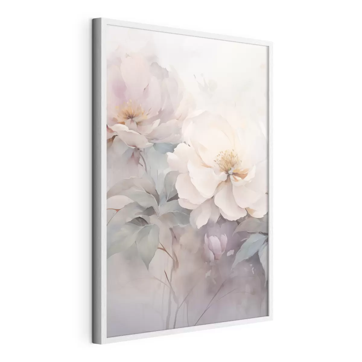 Poster Pivoines aux teintes pastel délicates f49375