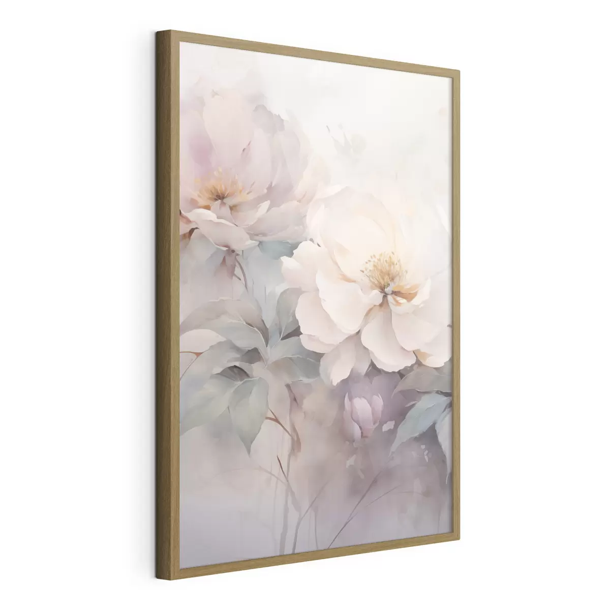 Poster Pivoines aux teintes pastel délicates f49375