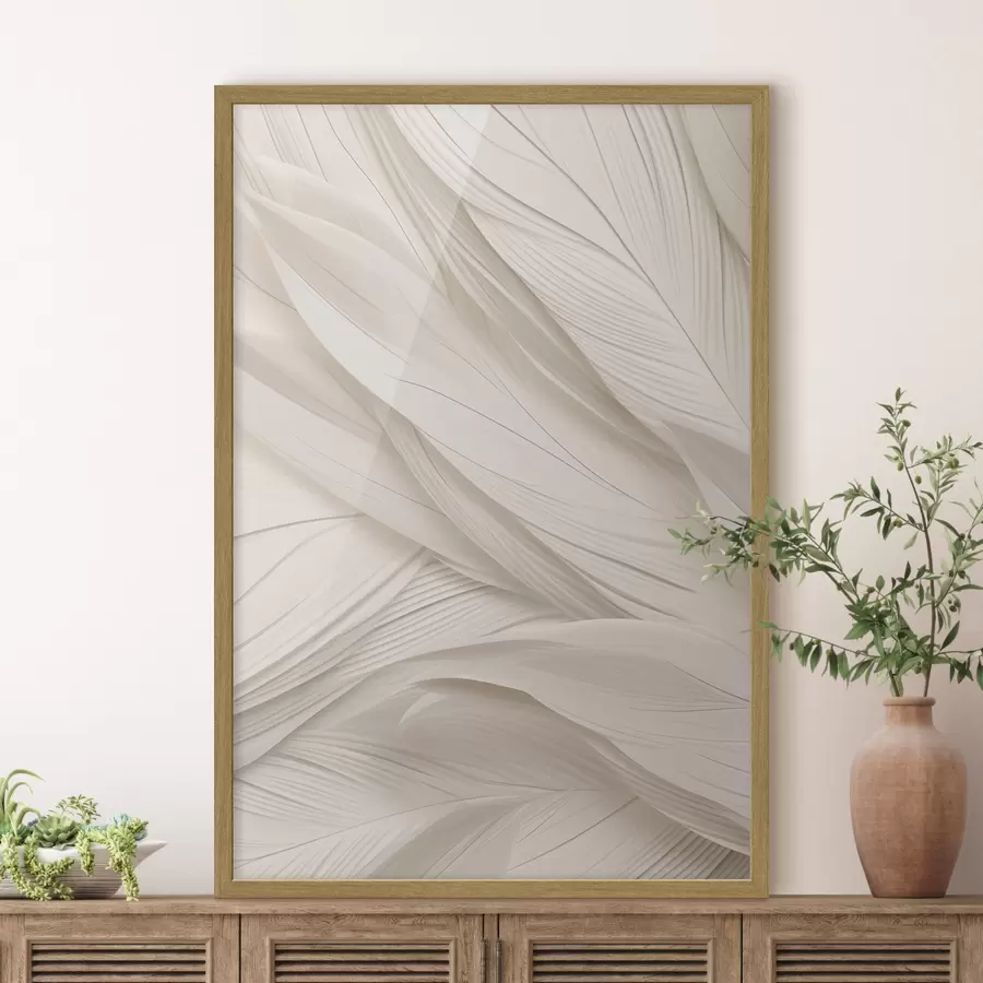 Papier peint Abstraction texturée dans des nuances de beige f49378