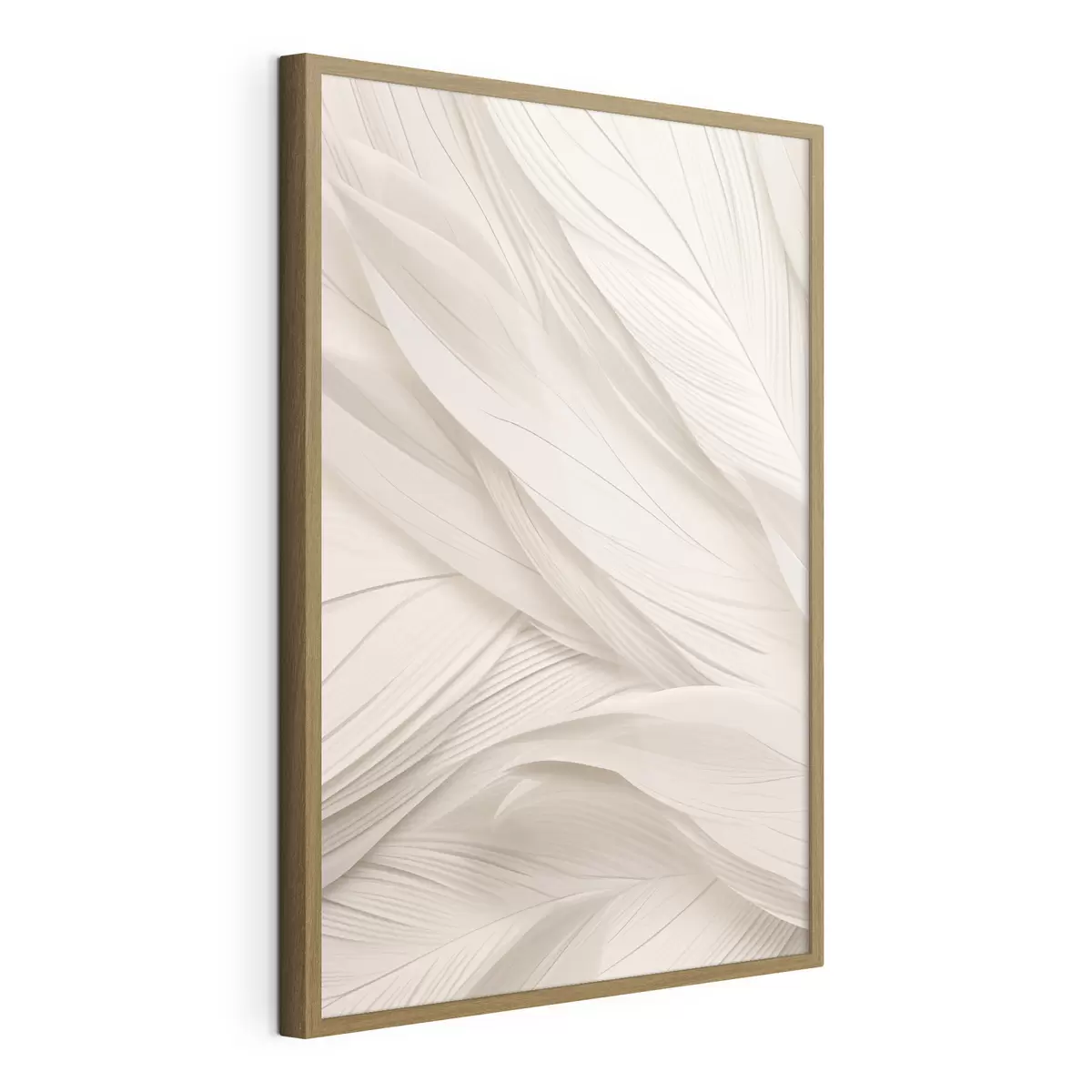Poster Abstraction texturée dans des nuances de beige f49378
