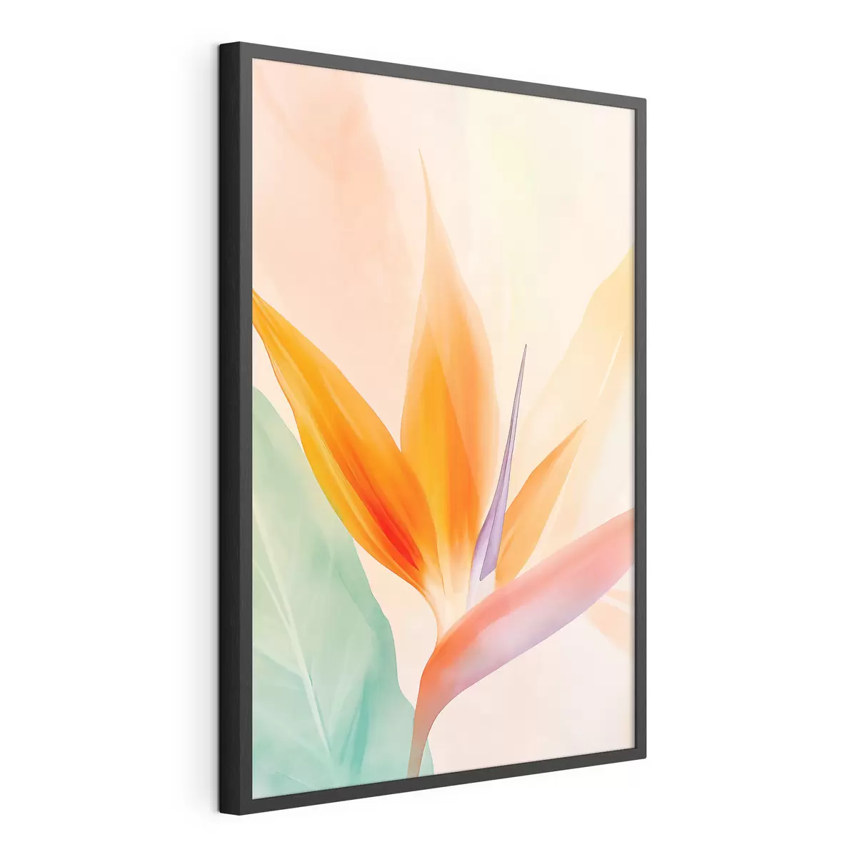 Poster Fleur de strelitzia tropicale f49379