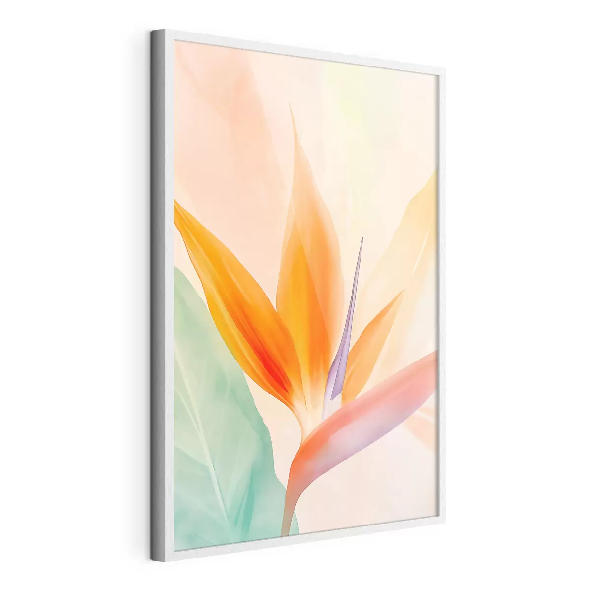 Poster Fleur de strelitzia tropicale f49379