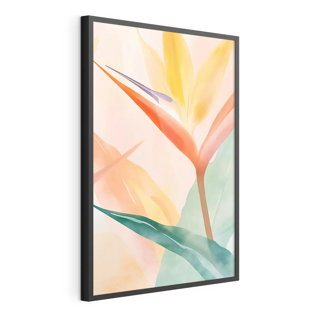 Poster L'oiseau de paradis : botanique tropicale f49380