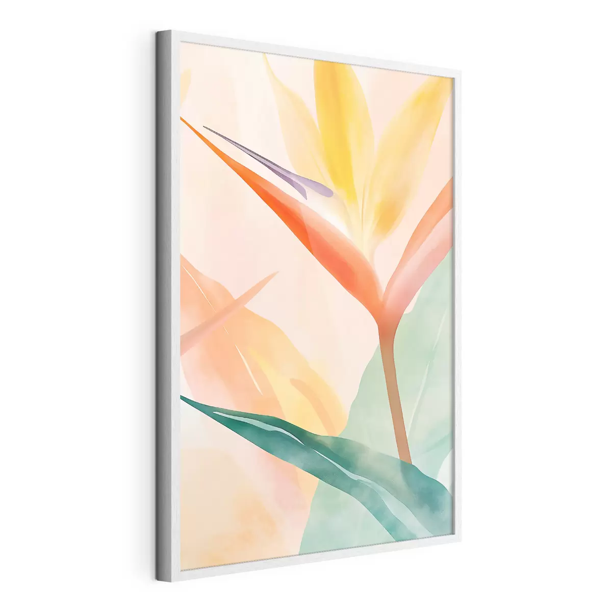 Poster L'oiseau de paradis : botanique tropicale f49380