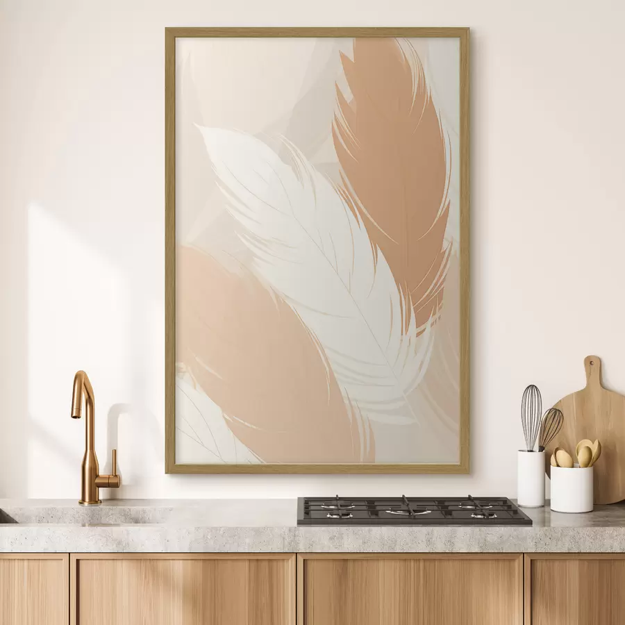 Papier peint Plume de sérénité f49381