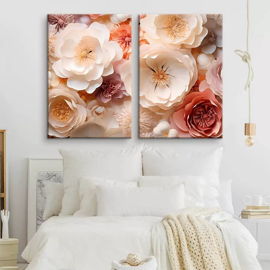 Papier peint Roses volumétriques haut de gamme m30602