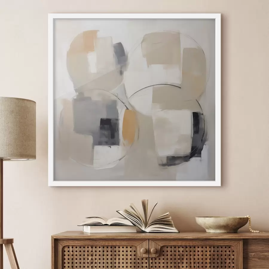 Papier peint Abstraction moderne imitation de la peinture f49745