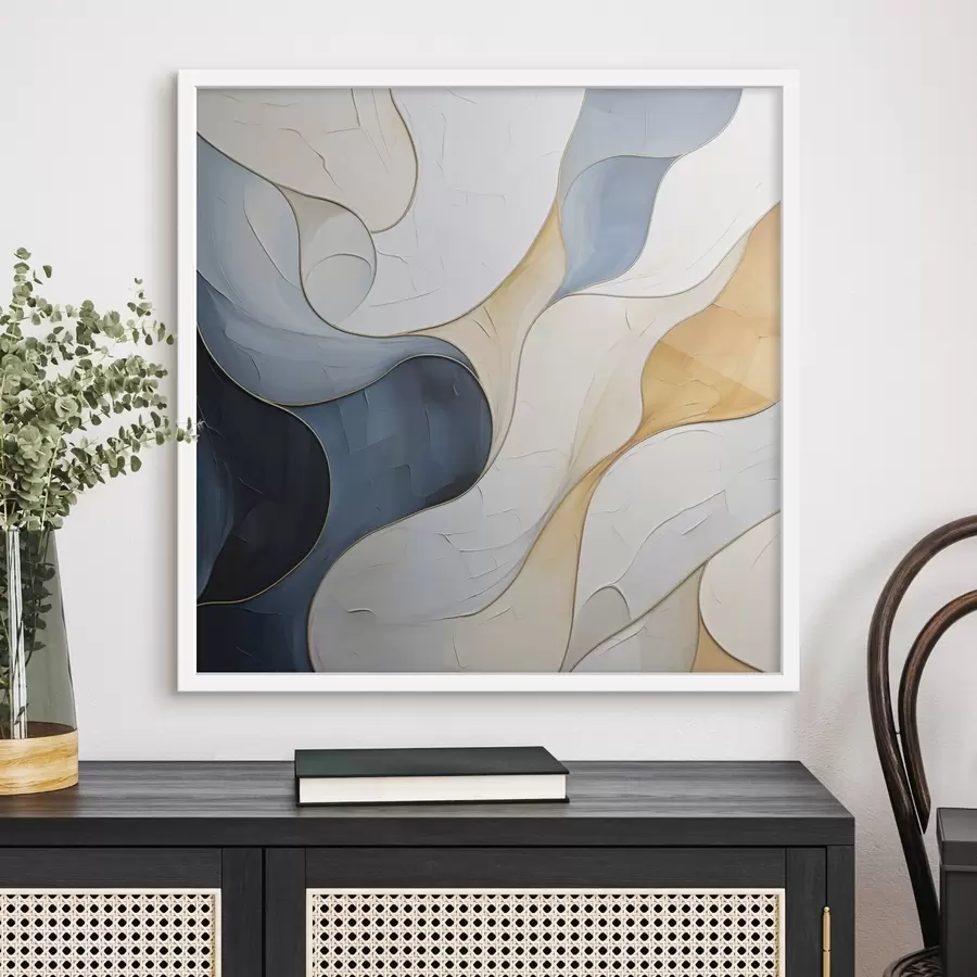 Papier peint Motif abstrait, imitation de peinture f49752