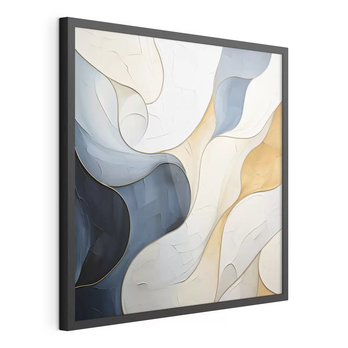 Poster Motif abstrait, imitation de peinture f49752