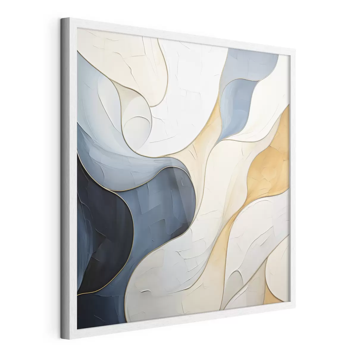 Poster Motif abstrait, imitation de peinture f49752