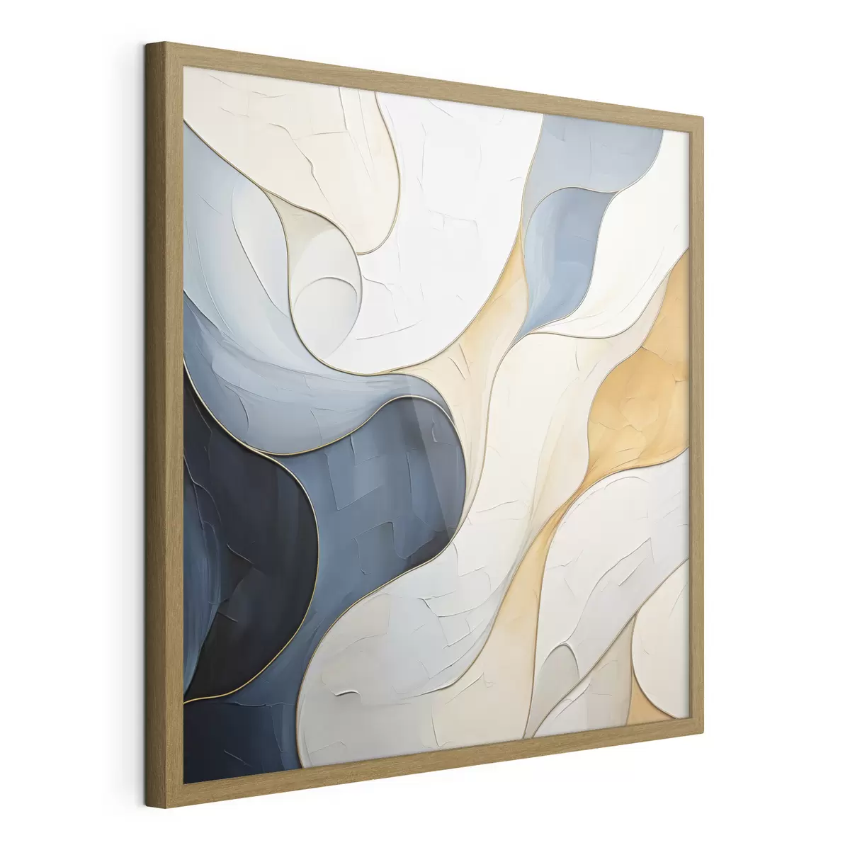 Poster Motif abstrait, imitation de peinture f49752