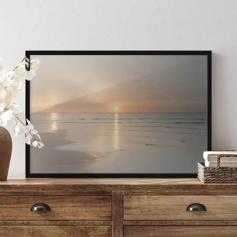 Papier peint Un rivage paisible au lever du soleil f49357