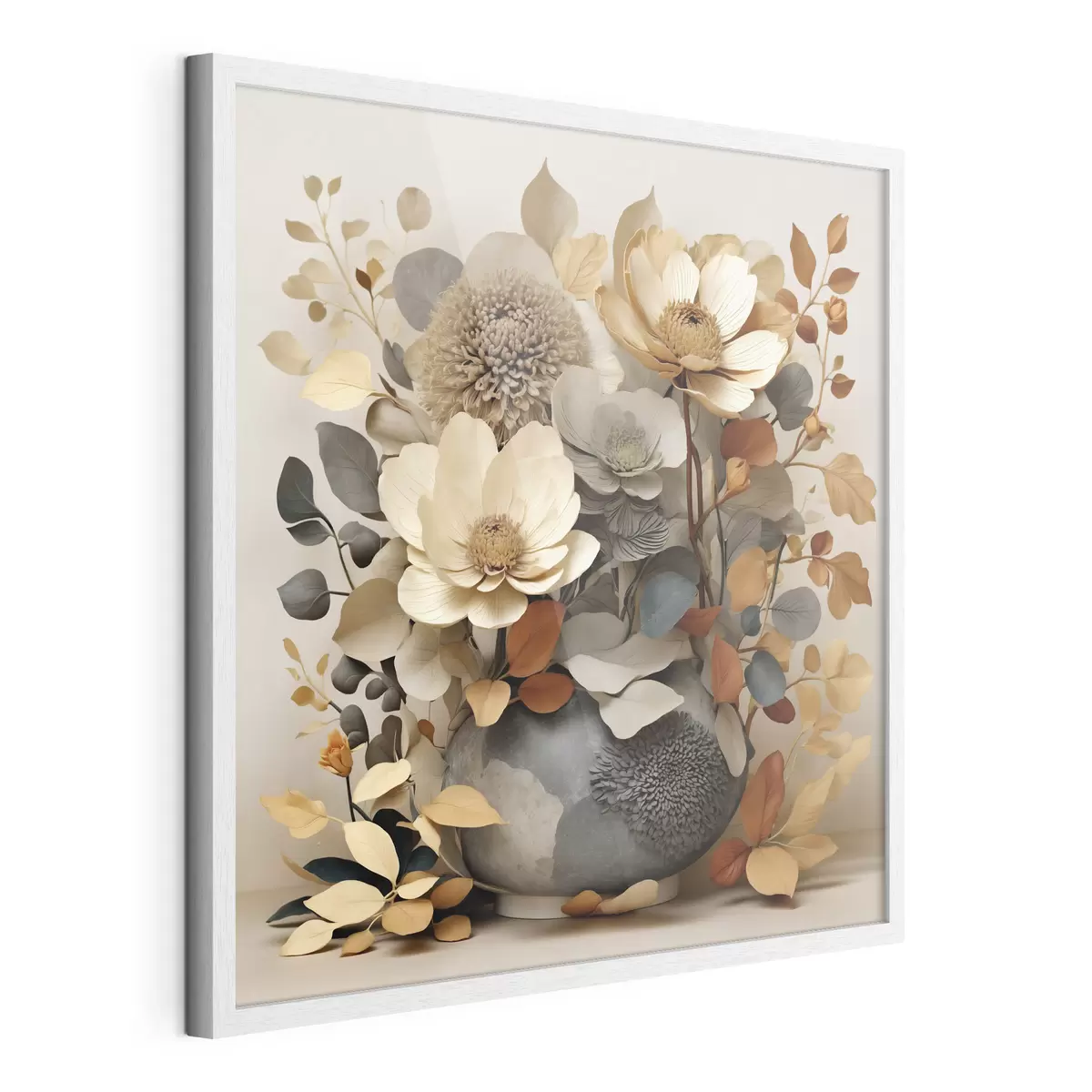 Poster Composition florale dans un vase décoratif f49362