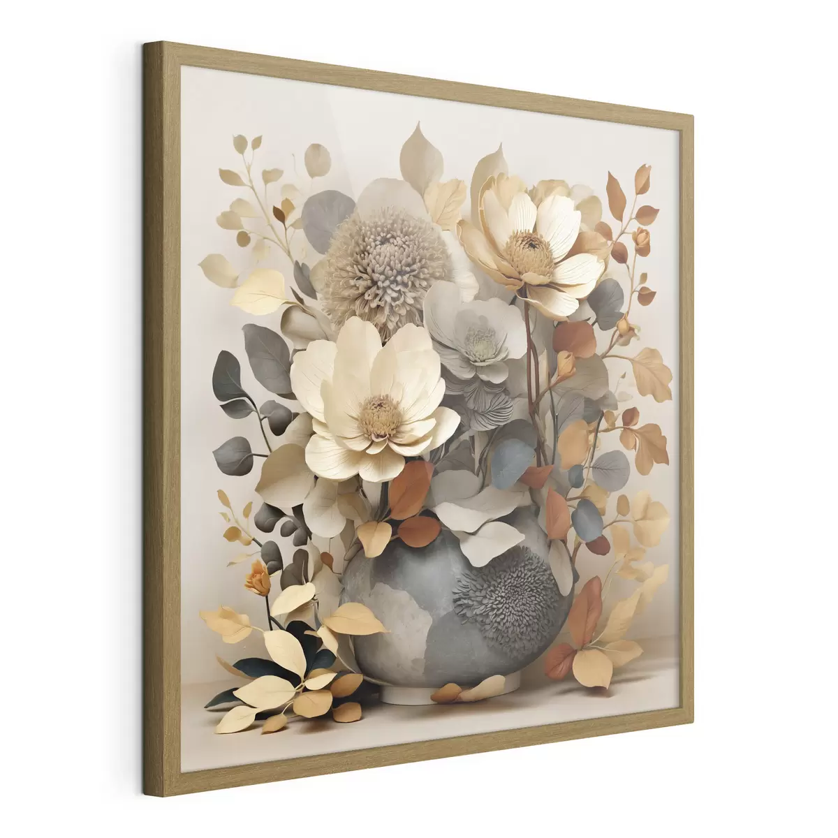 Poster Composition florale dans un vase décoratif f49362