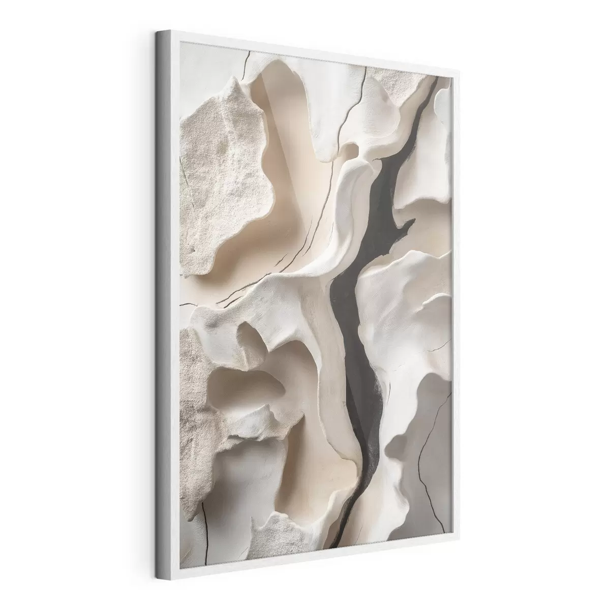Poster Relief abstrait aux formes organiques légères f49687