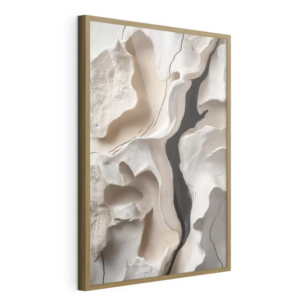 Poster Relief abstrait aux formes organiques légères f49687