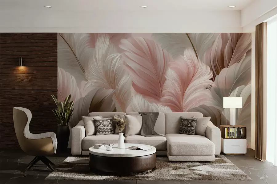Papier peint Plumes w05743