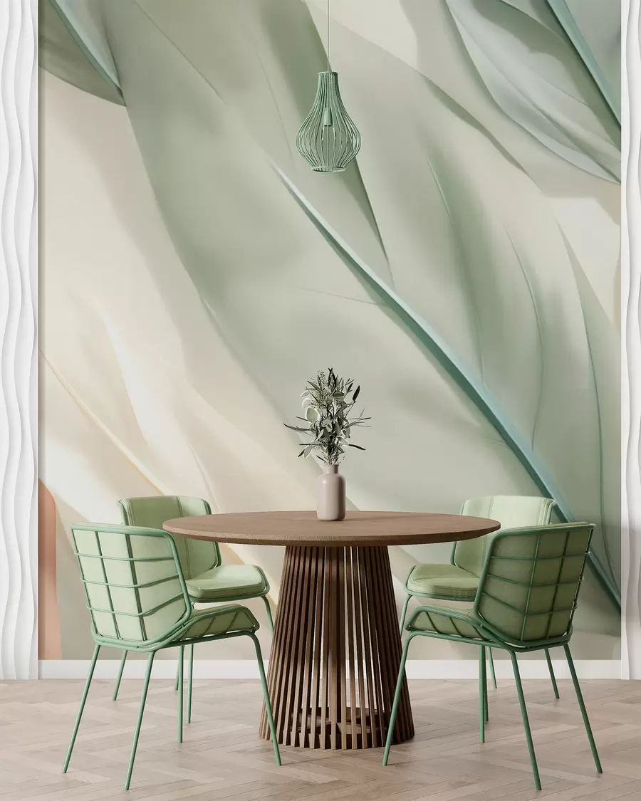 Papier peint Feuilles w05745