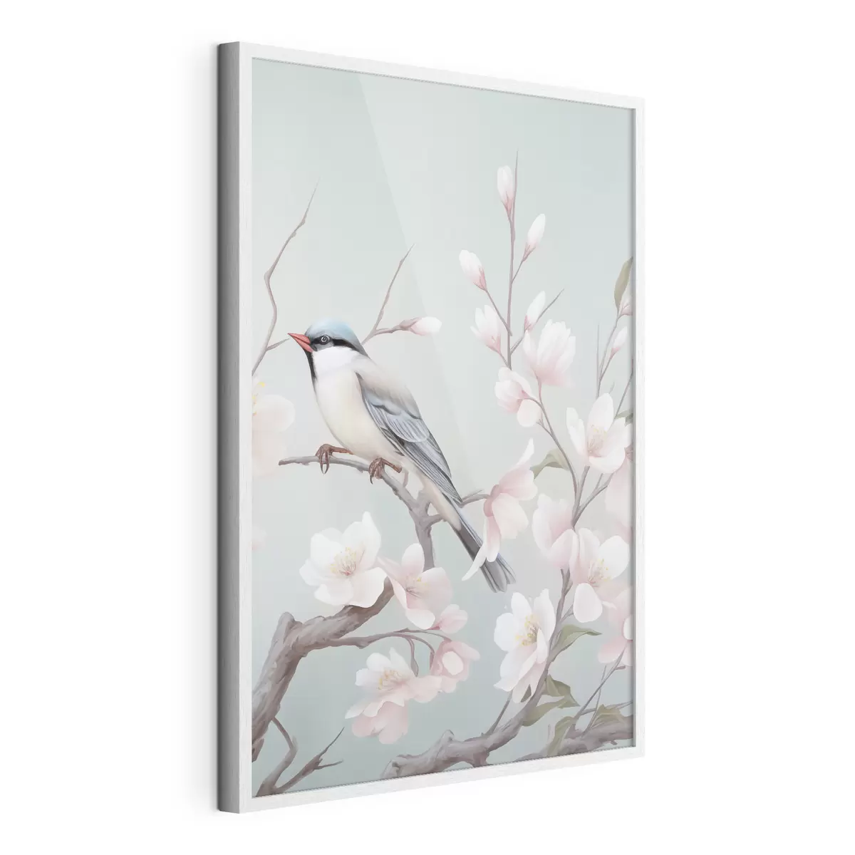 Poster Fleurs de cerisier en pleine floraison, aquarelle f49551