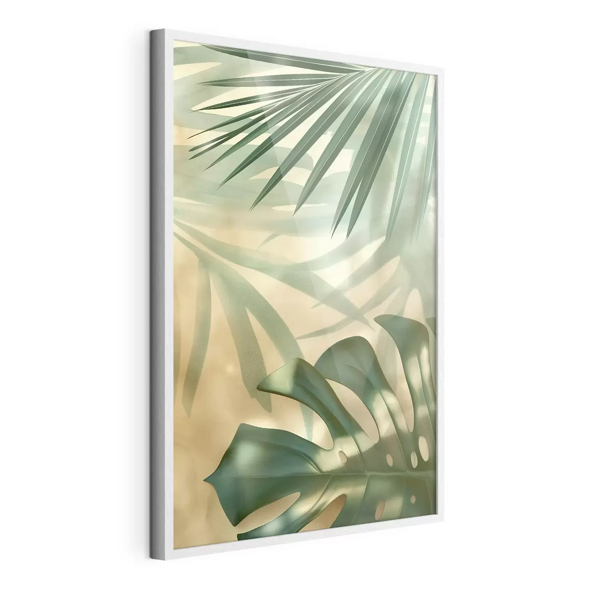 Poster Feuilles de palmier tropical f49553