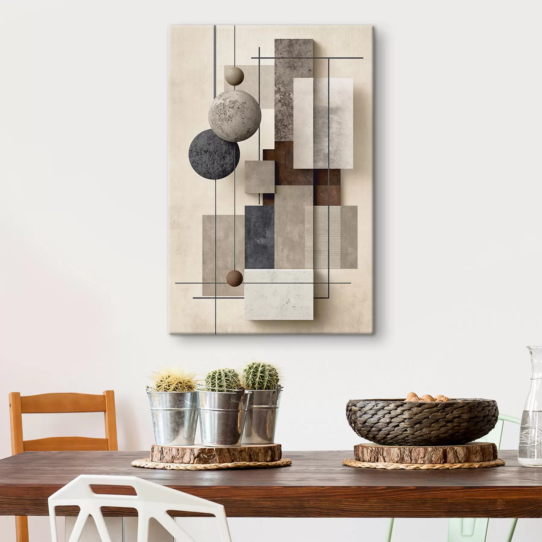 Tableau Géométrie contemporaine s49703