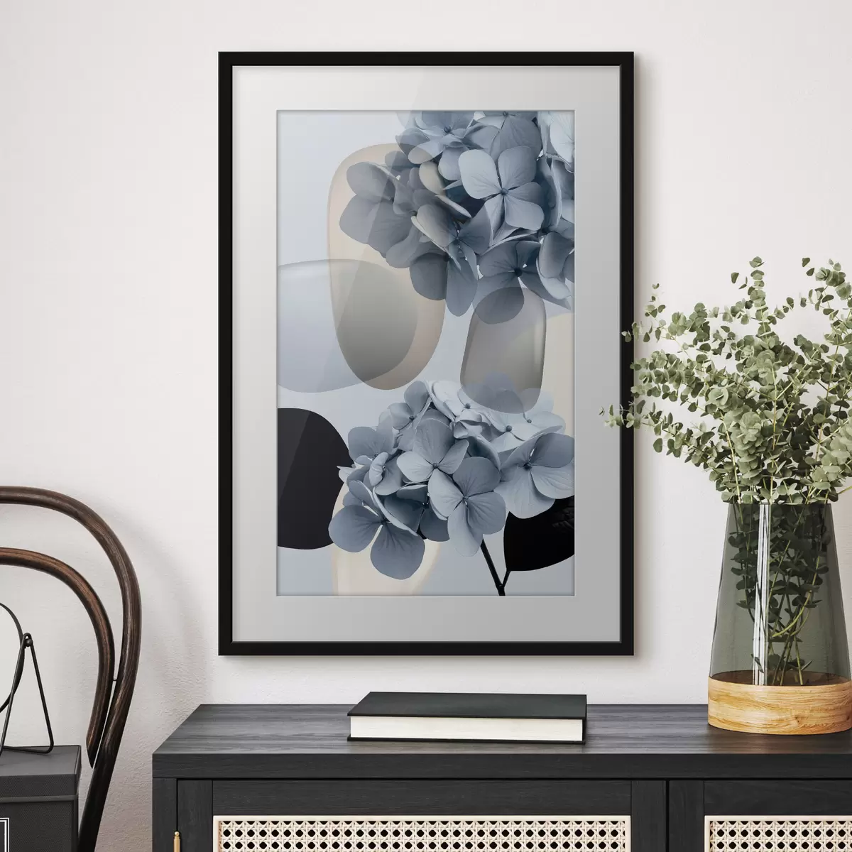 Poster Composition d'hortensias f49698
