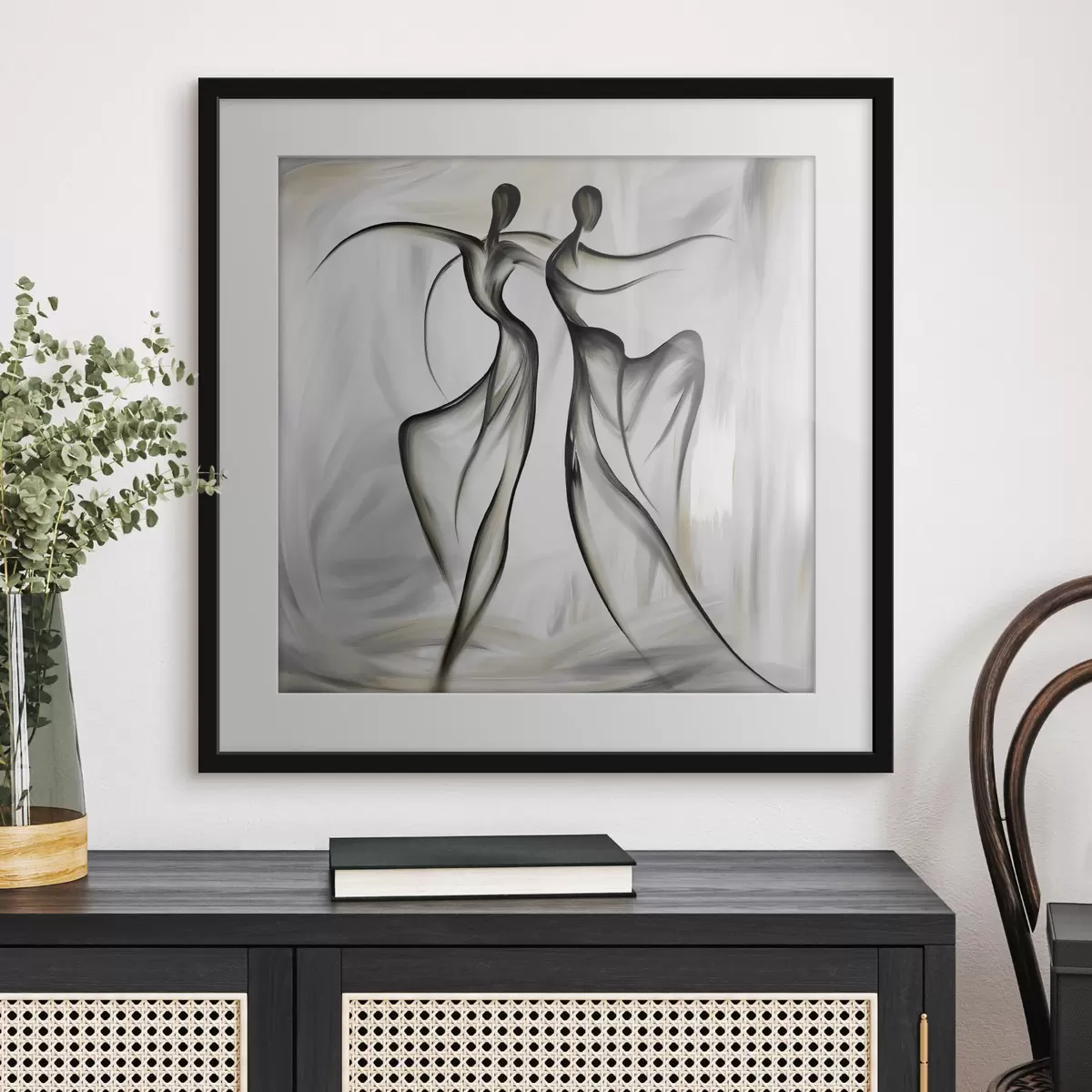 Poster Danseurs en lignes f49700