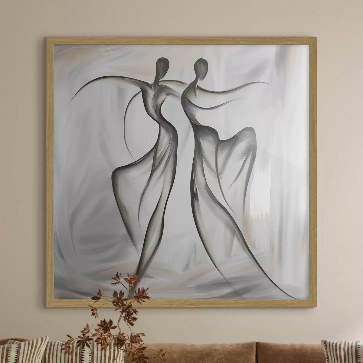 Poster Danseurs en lignes f49700