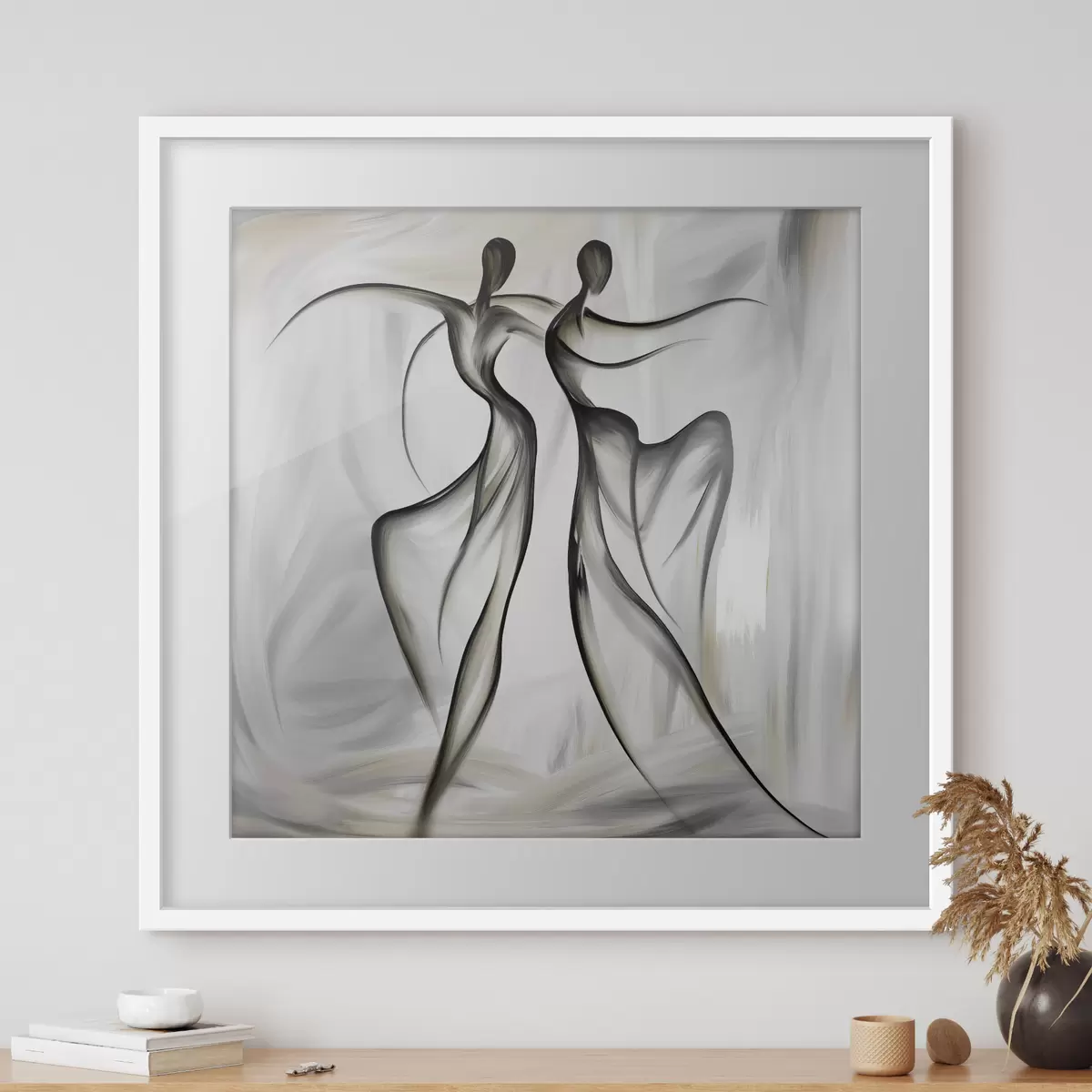 Poster Danseurs en lignes f49700