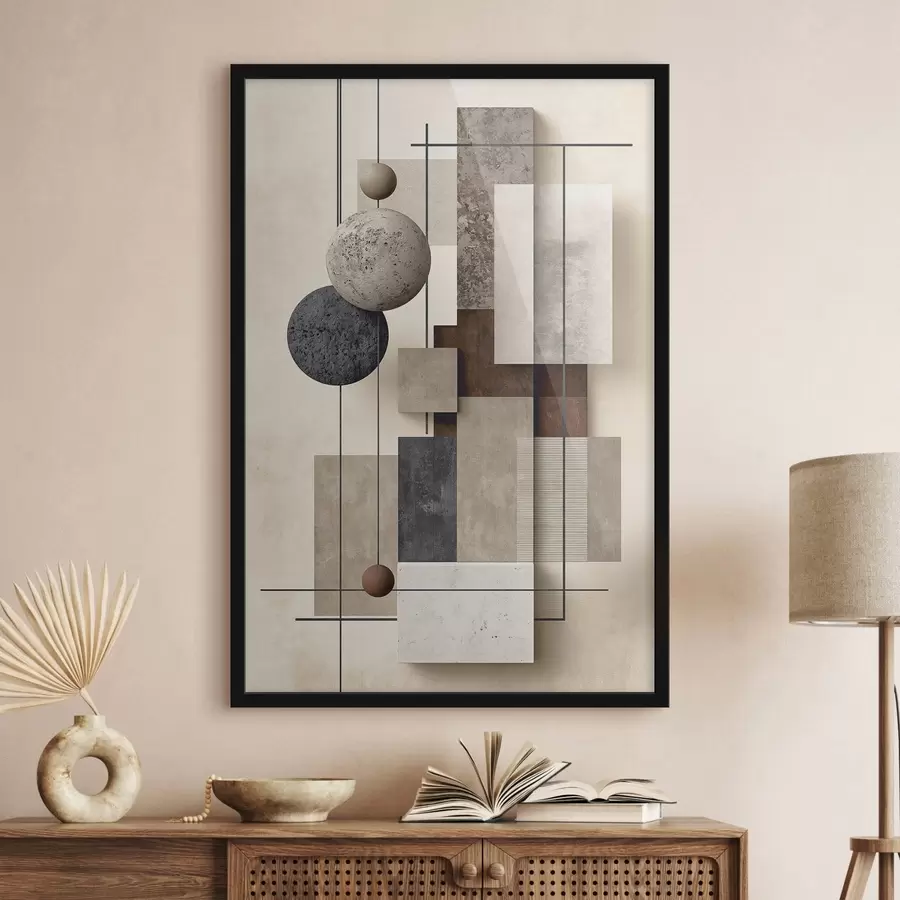 Papier peint Géométrie contemporaine f49703