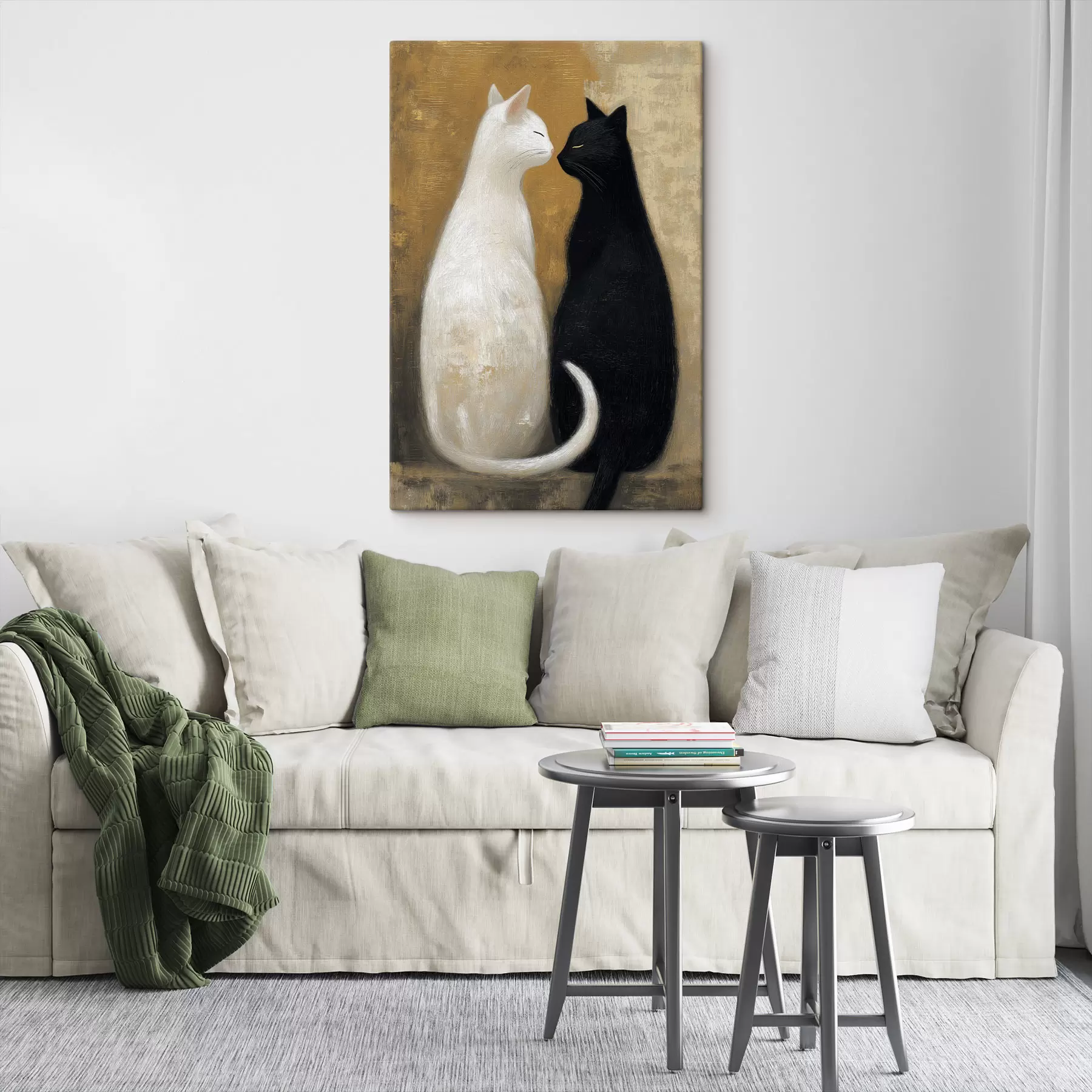 Tableau Deux chats s49836