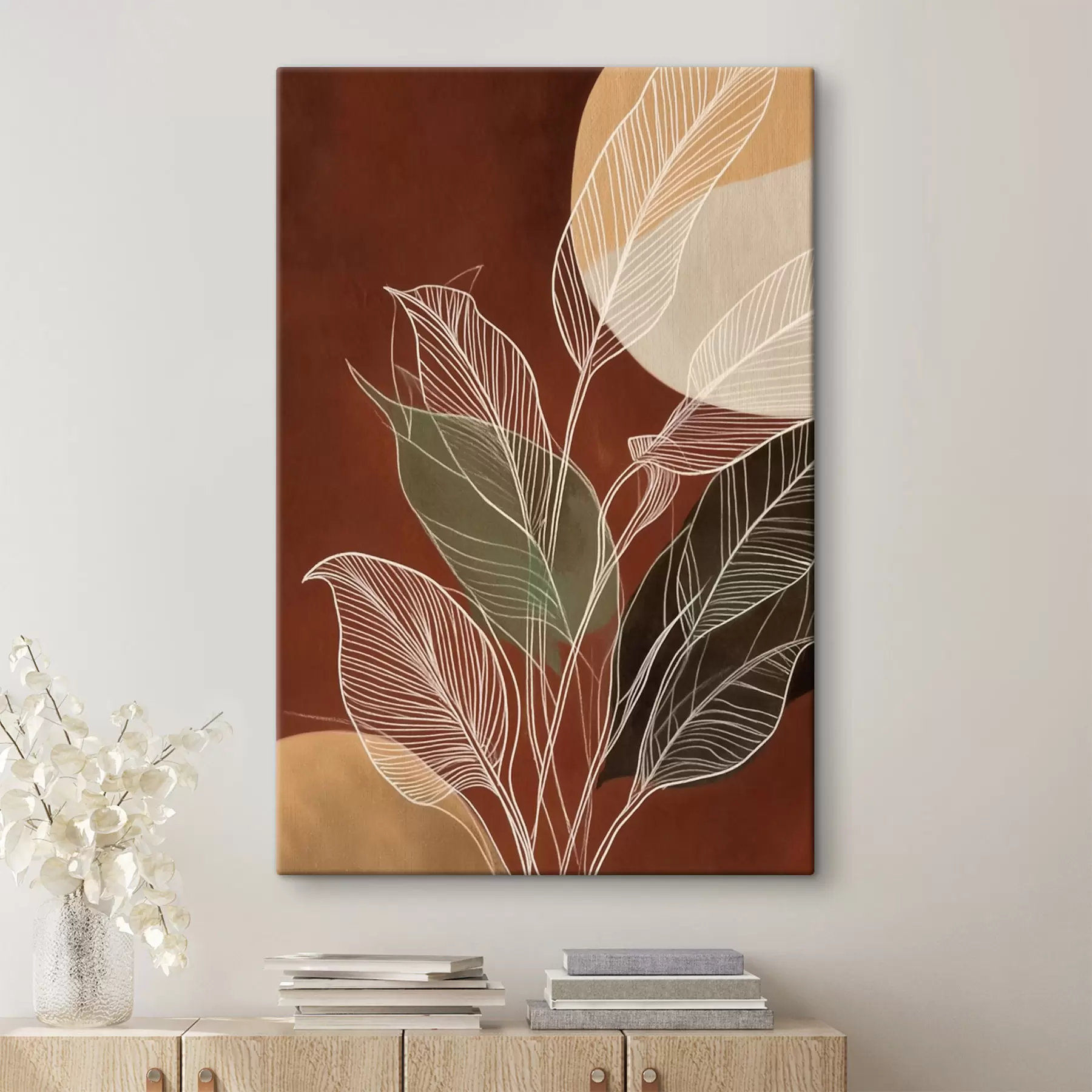 Tableau Harmonie botanique s49840