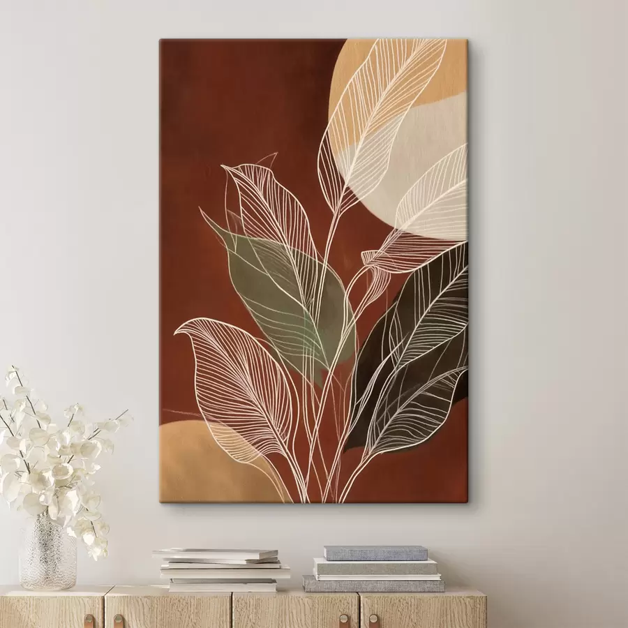 Tableau Harmonie botanique s49840