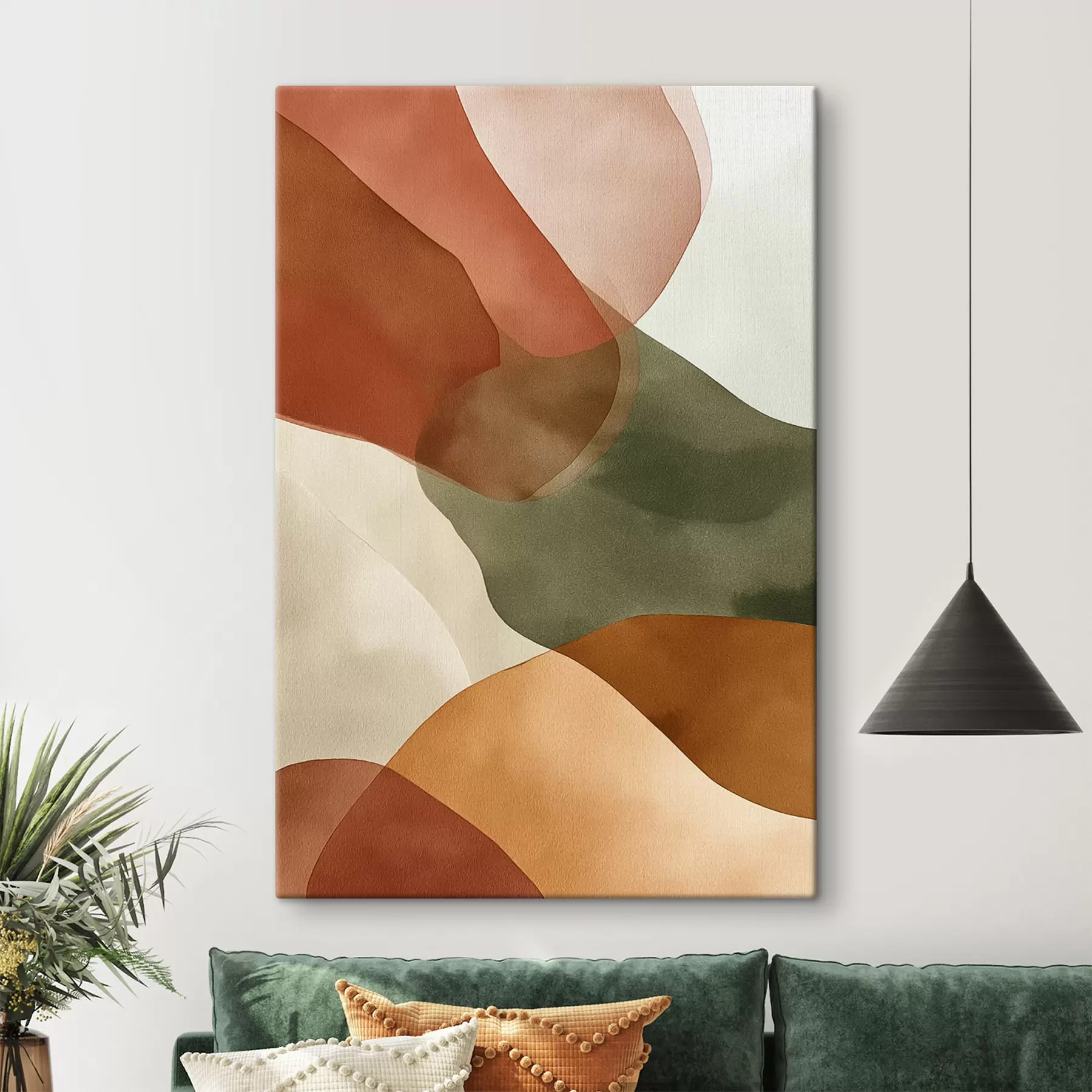 Tableau Abstraction terrestre s49845