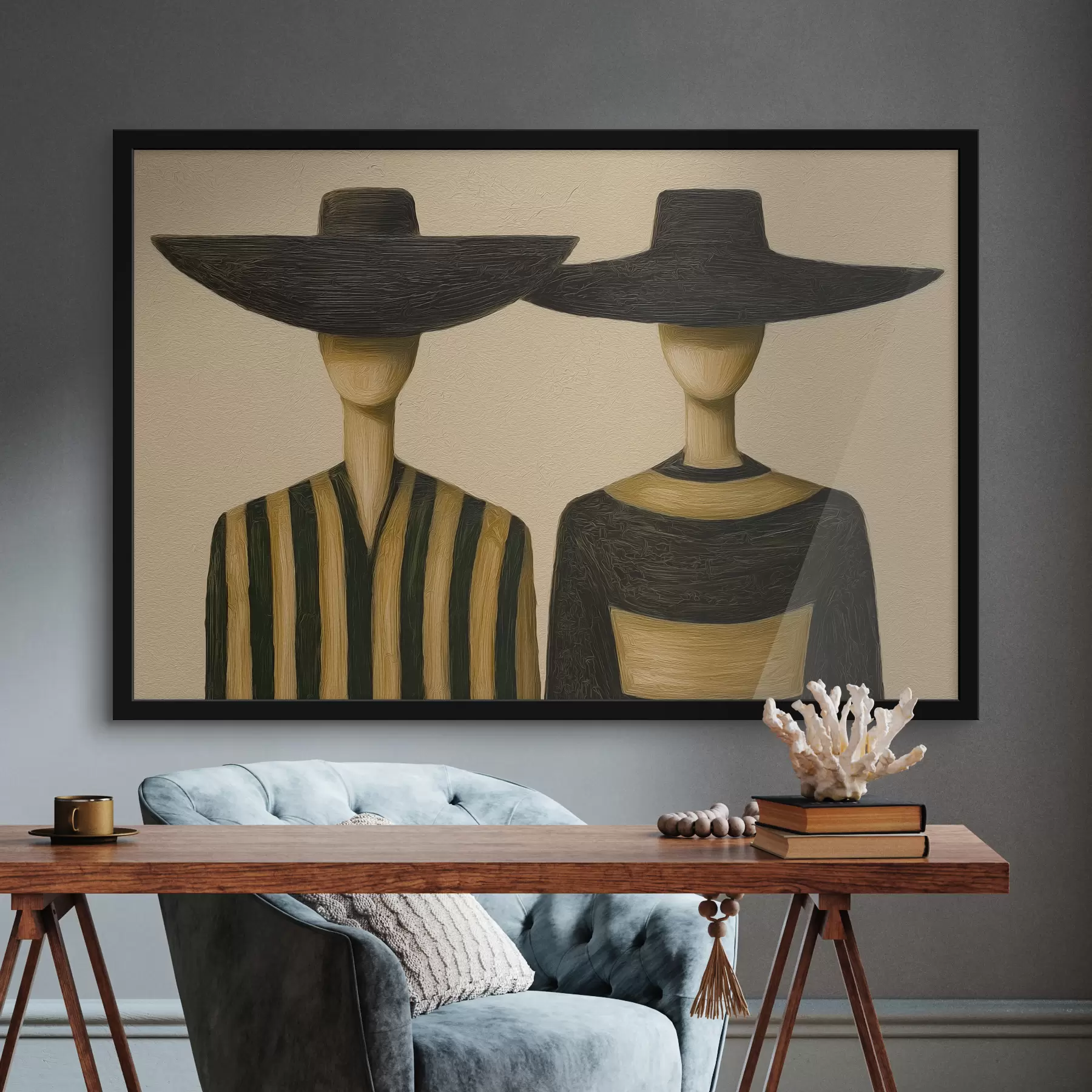 Papier peint Figures stylisées f49829