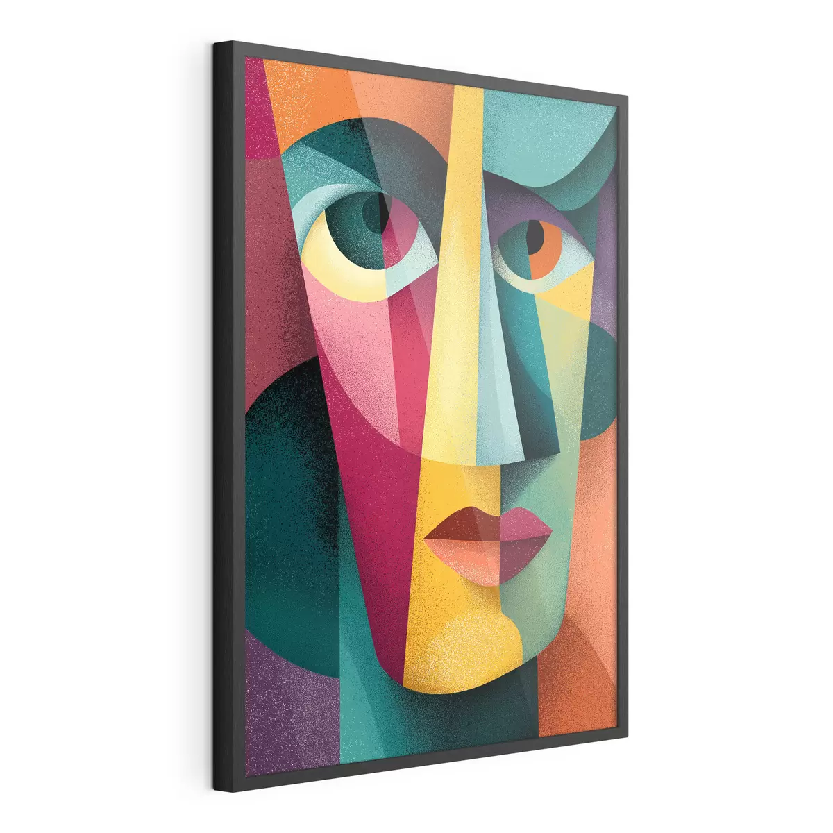 Poster Visage géométrique f49831