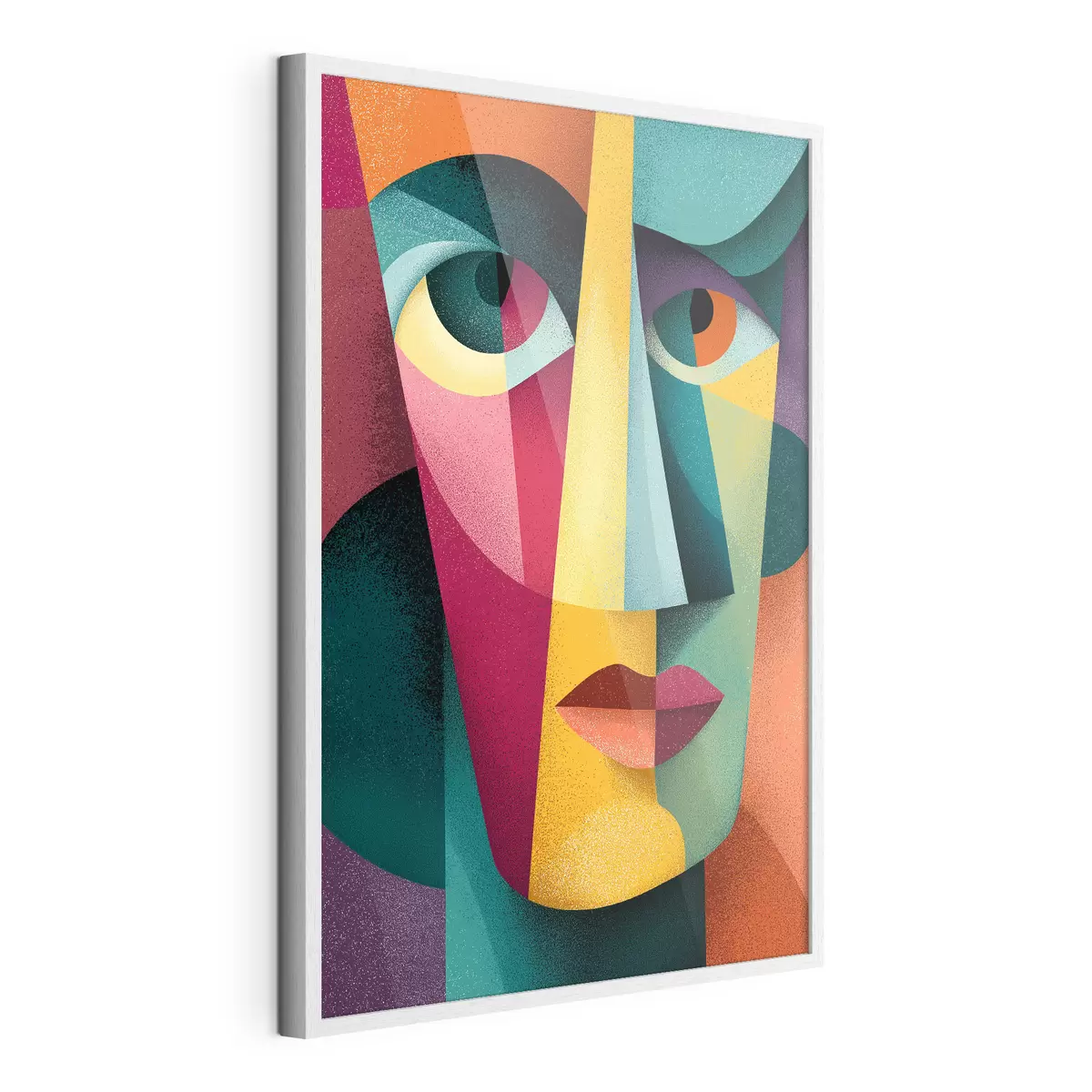 Poster Visage géométrique f49831