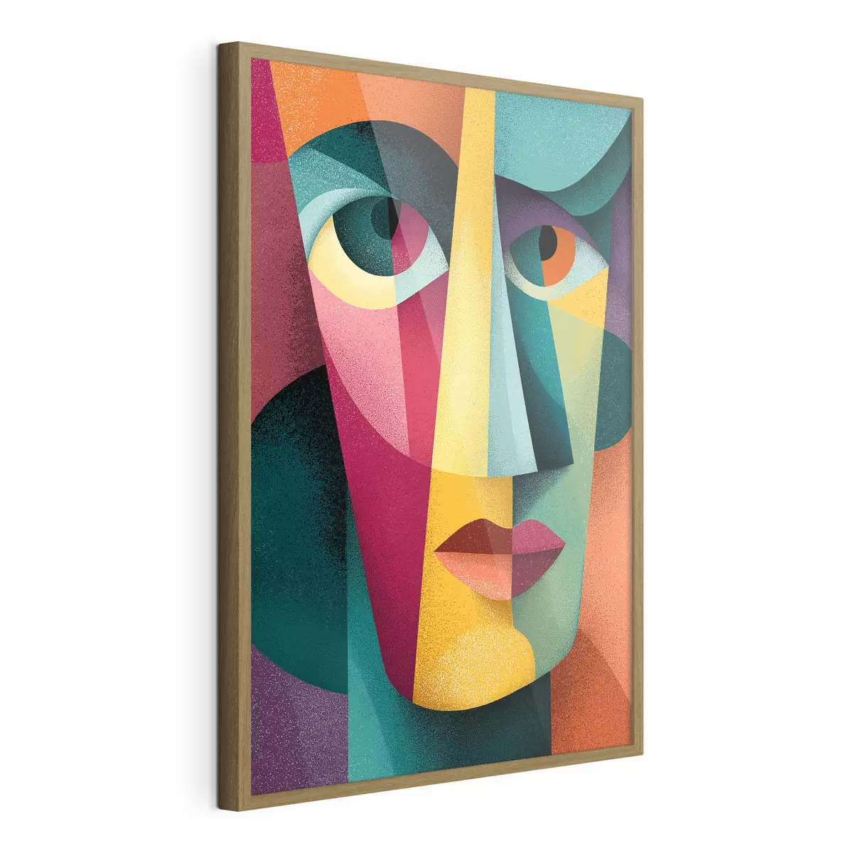 Poster Visage géométrique f49831