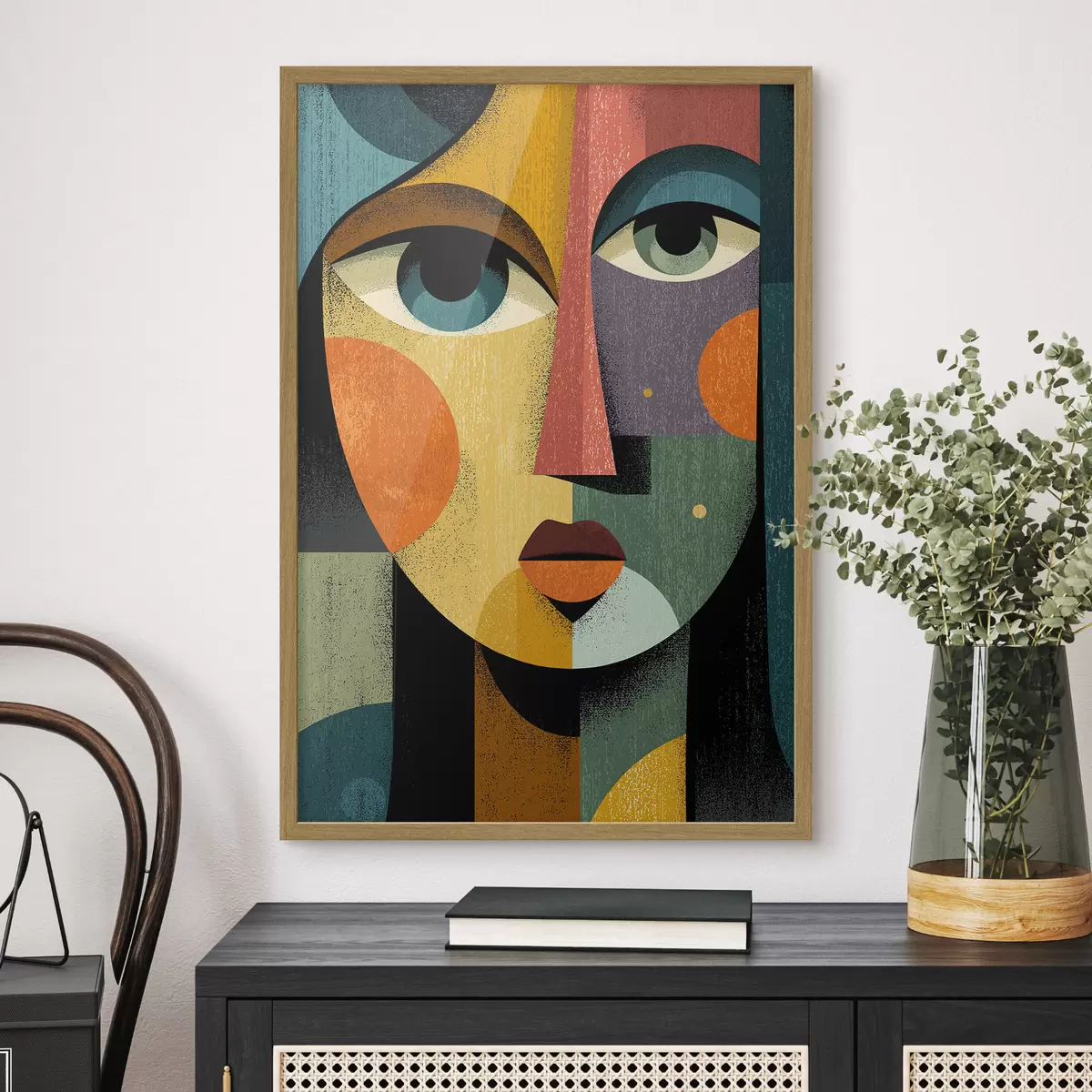 Poster Regard en couleurs f49832