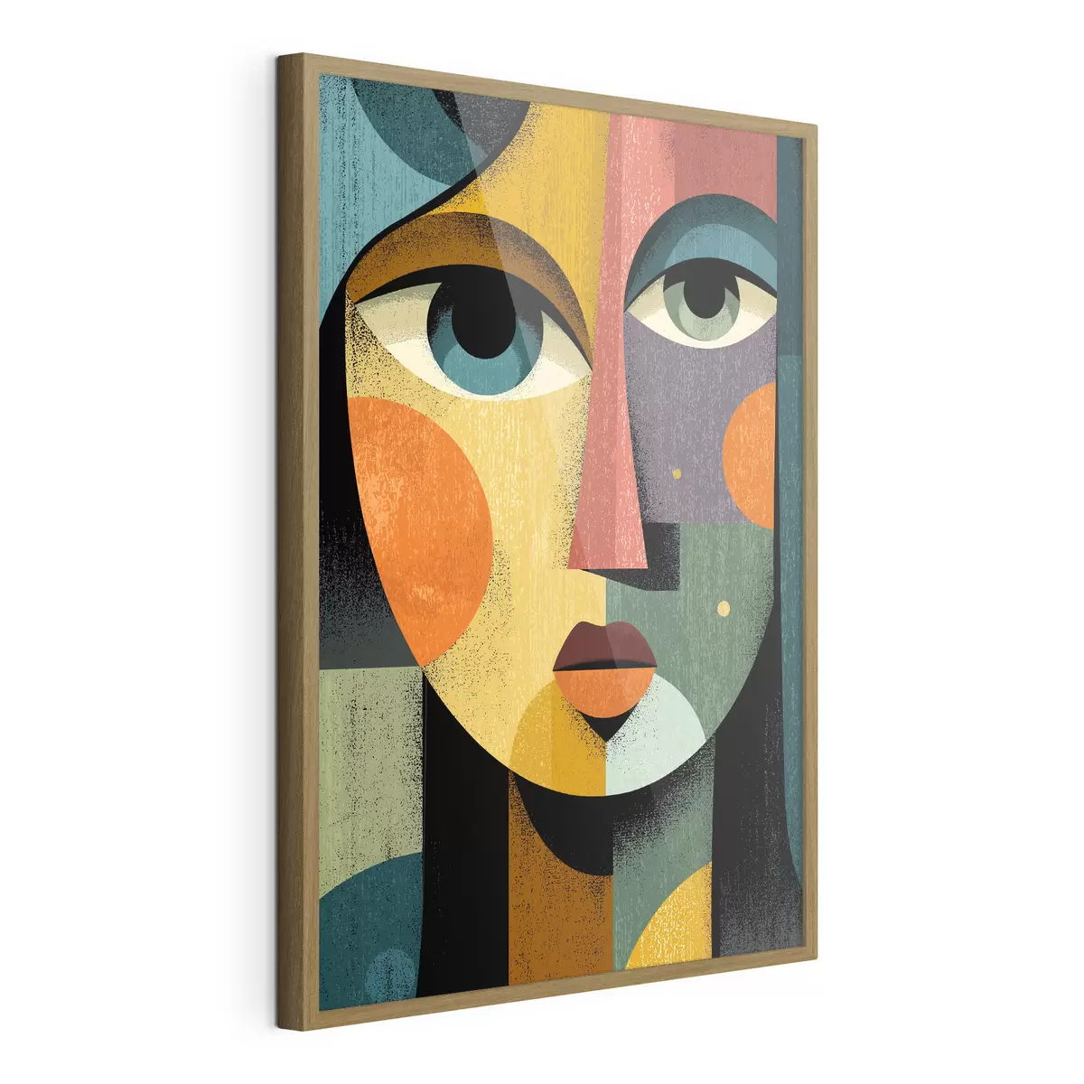 Poster Regard en couleurs f49832