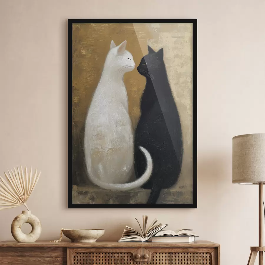 Papier peint Deux chats f49836