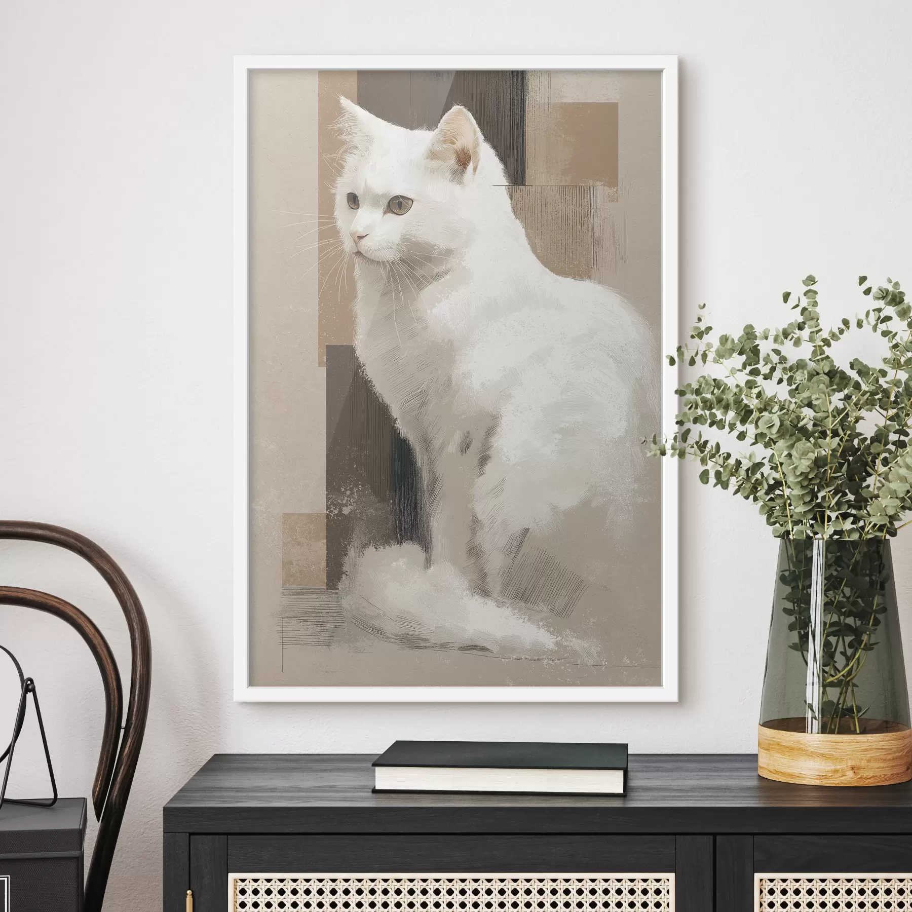 Papier peint Chat et confiance f49837