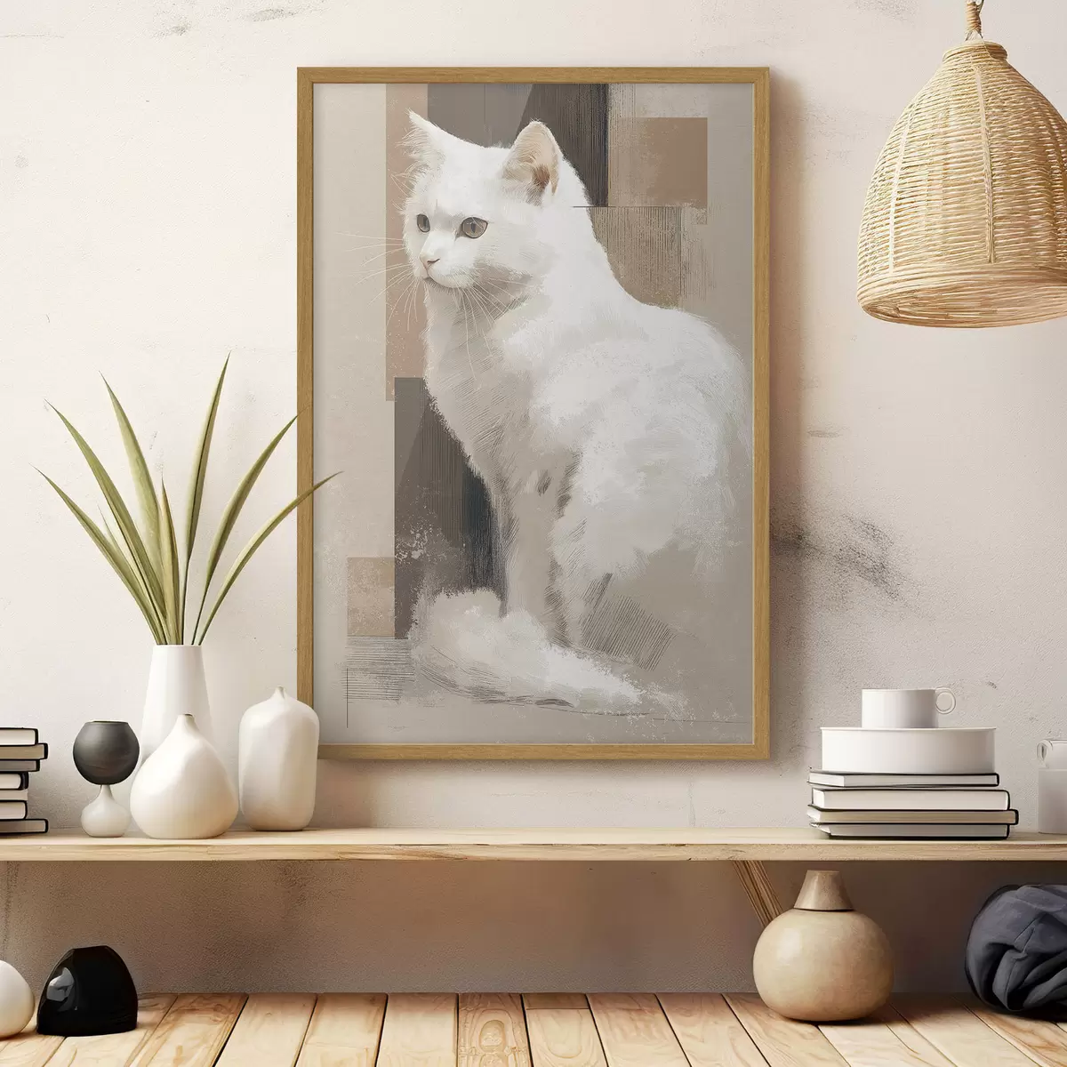 Poster Chat et confiance f49837