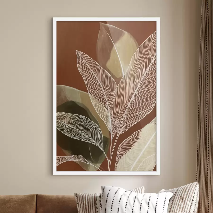 Papier peint Les feuilles murmurantes f49839