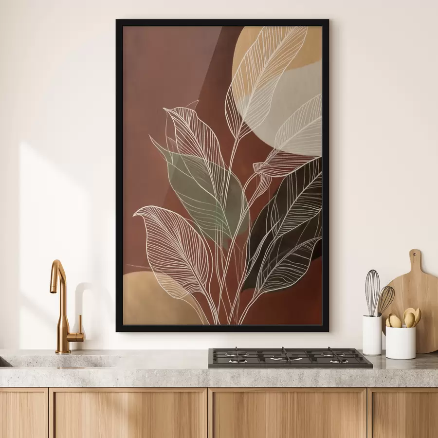Papier peint Harmonie botanique f49840