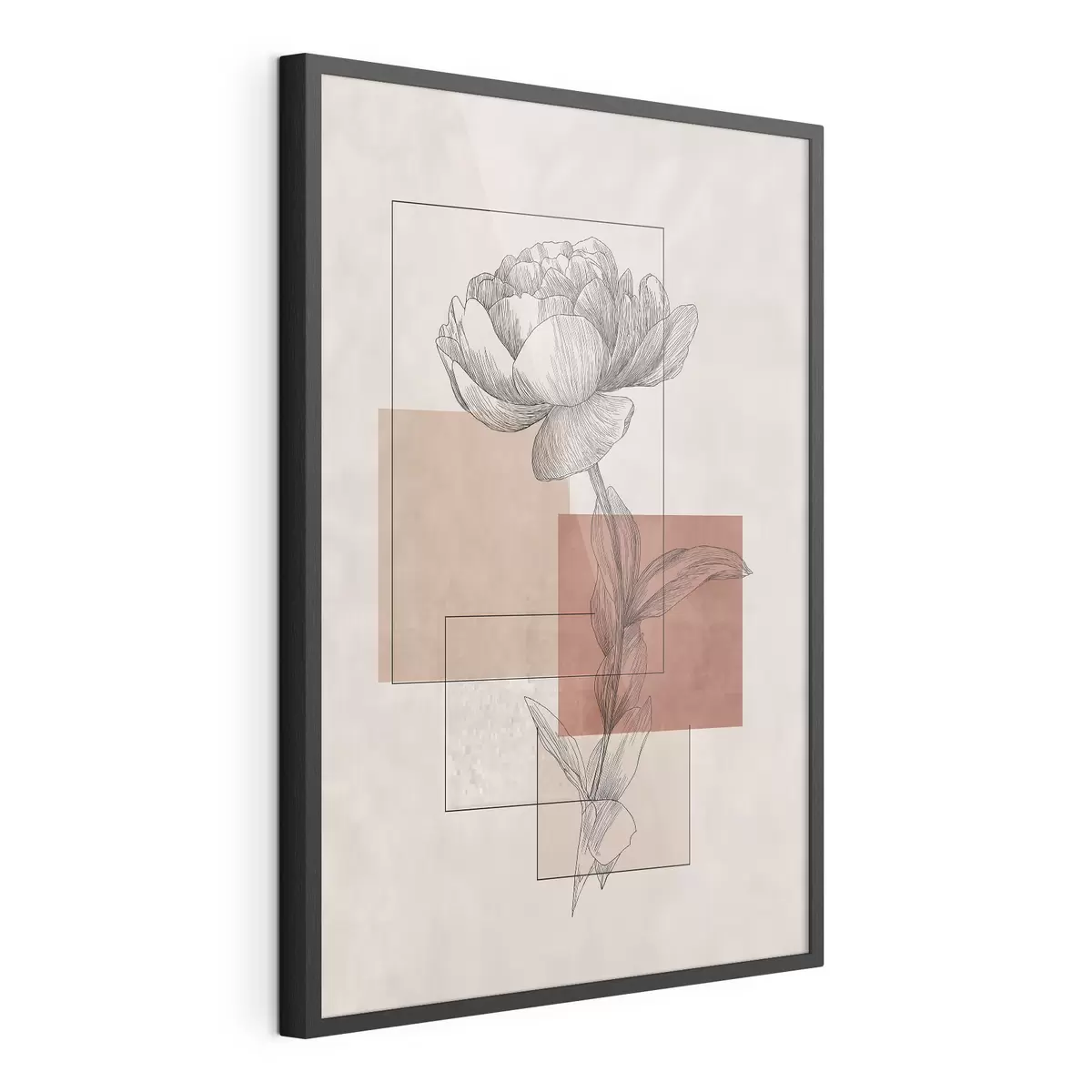 Poster Pivoine moderne f49842