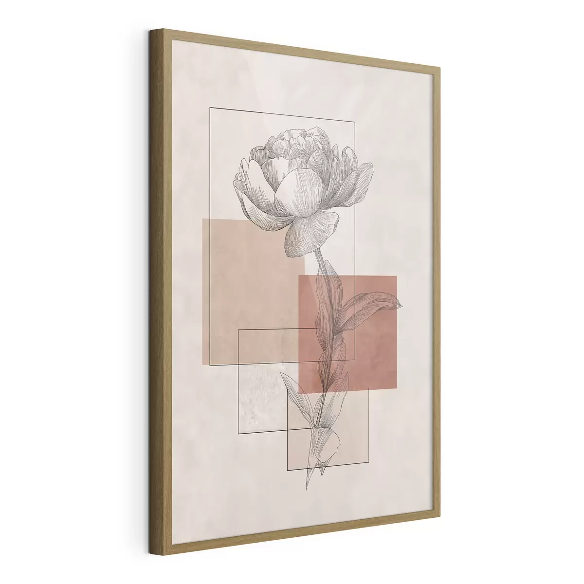 Poster Pivoine moderne f49842