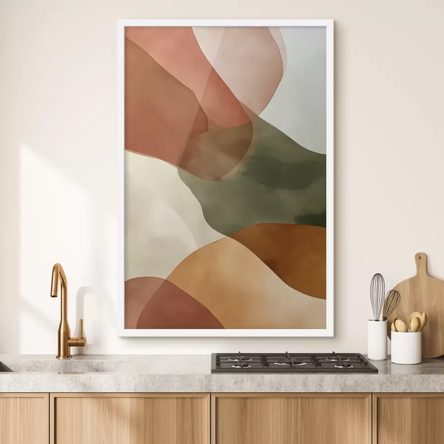 Papier peint Abstraction terrestre f49845
