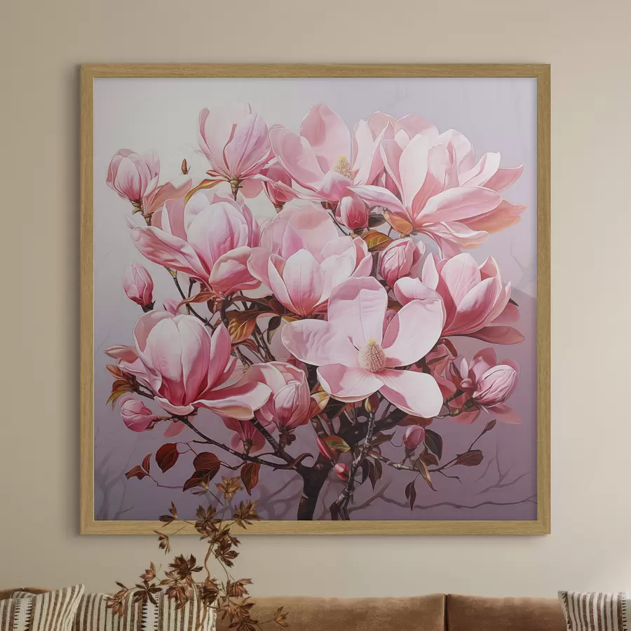 Papier peint Magnolia Bloom f49849